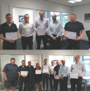 Staff presented with 10 year length of service awards
