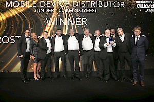 Eurostar Global wins 'Best Device Distributor (Under 100 Employees)' at the Mobile News Awards